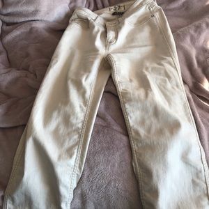 Free People CRVY high waisted straight leg jeans